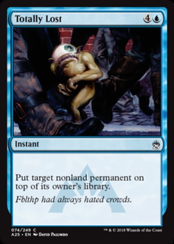 mtg masters 25 best cards Totally Lost Light Play, English Magic the Gathering MTG Masters 25