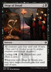 Dirge of Dread - Foil