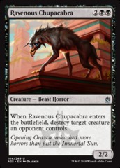 Ravenous Chupacabra - Foil