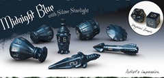 Polyhero Dice: Rogue Sets - Midnight Blue