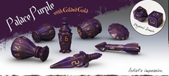 Polyhero Dice: Rogue Sets - Palace Purple