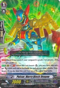 Pulsar, Merry Block Dragon - G-BT14/049EN - R