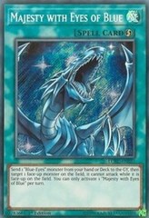 Majesty with Eyes of Blue - LCKC-EN031 - Secret Rare - 1st Edition