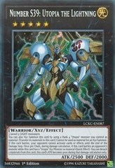 Number S39: Utopia the Lightning - LCKC-EN087 - Secret Rare - 1st Edition