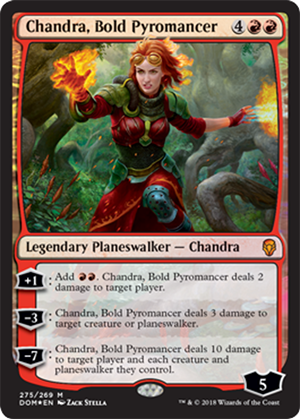 Chandra, Bold Pyromancer - Foil - Planeswalker Deck Exclusive