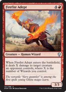 Firefist Adept - Foil