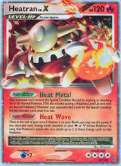 Heatran LV.X - 97/100 - Rare Holo