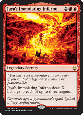 Jayas Immolating Inferno - Foil