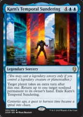 Karn's Temporal Sundering - Foil