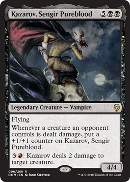 Kazarov, Sengir Pureblood - Foil