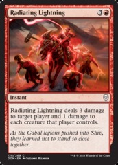 Radiating Lightning - Foil