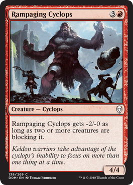 Rampaging Cyclops - Foil