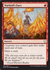 Warlord's Fury - Foil