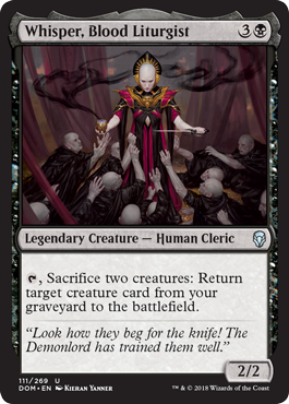 Whisper, Blood Liturgist