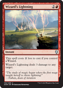 Wizards Lightning - Foil