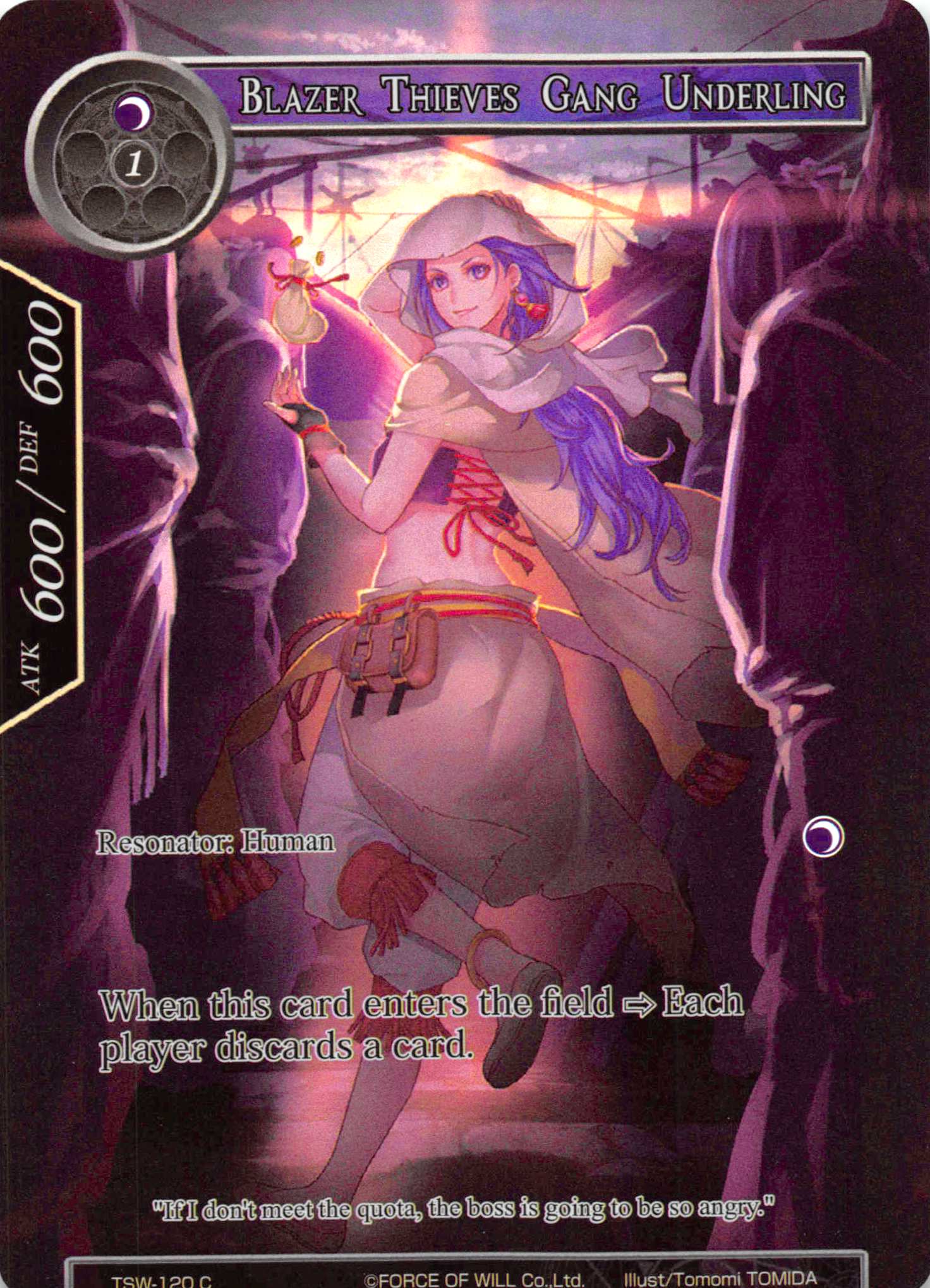 Blazer Thieves Gang Underling (Full Art) - TSW-120 - C