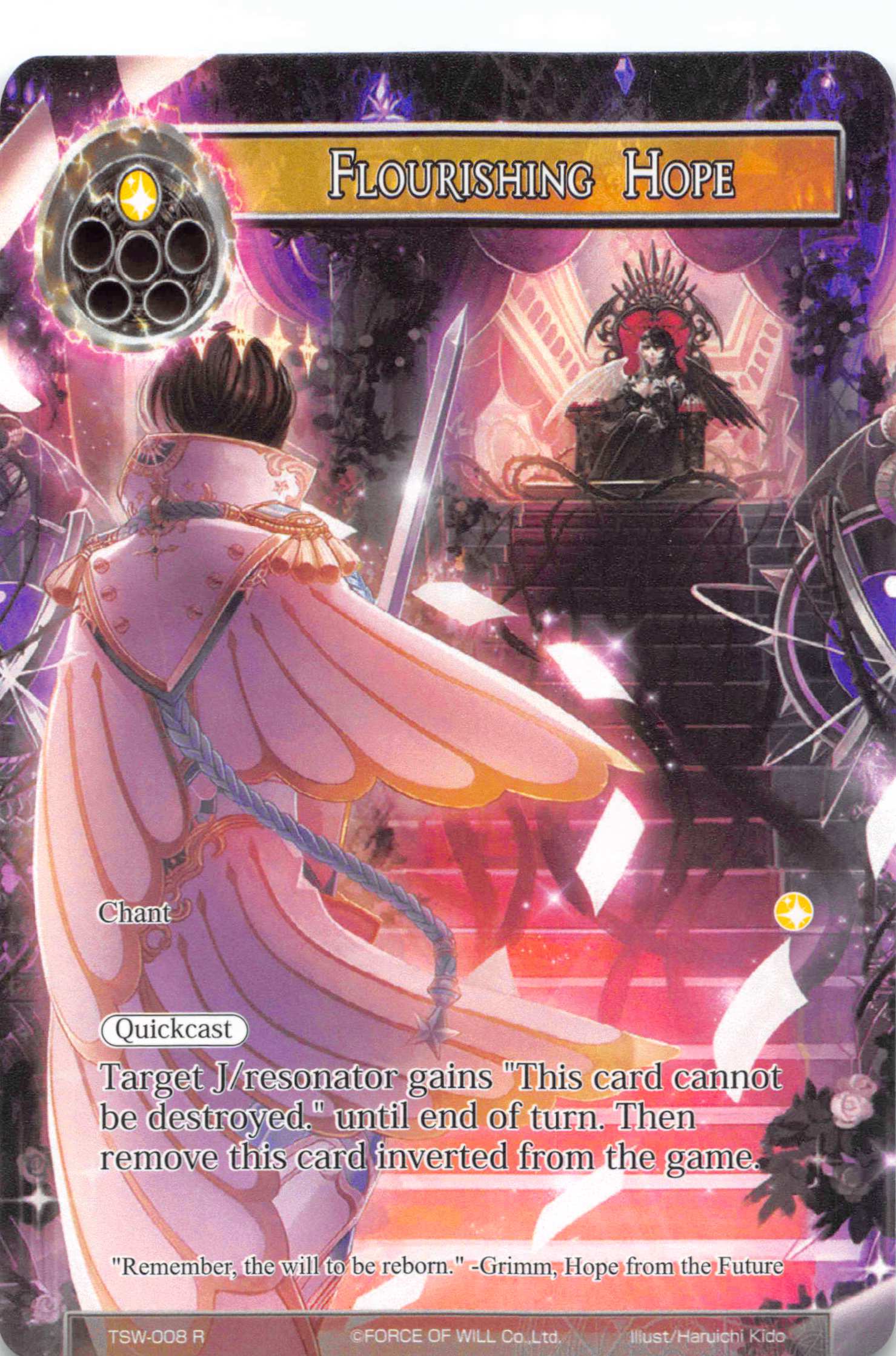 Flourishing Hope // Burgeoning Despair (Full Art) - TSW-008 - R