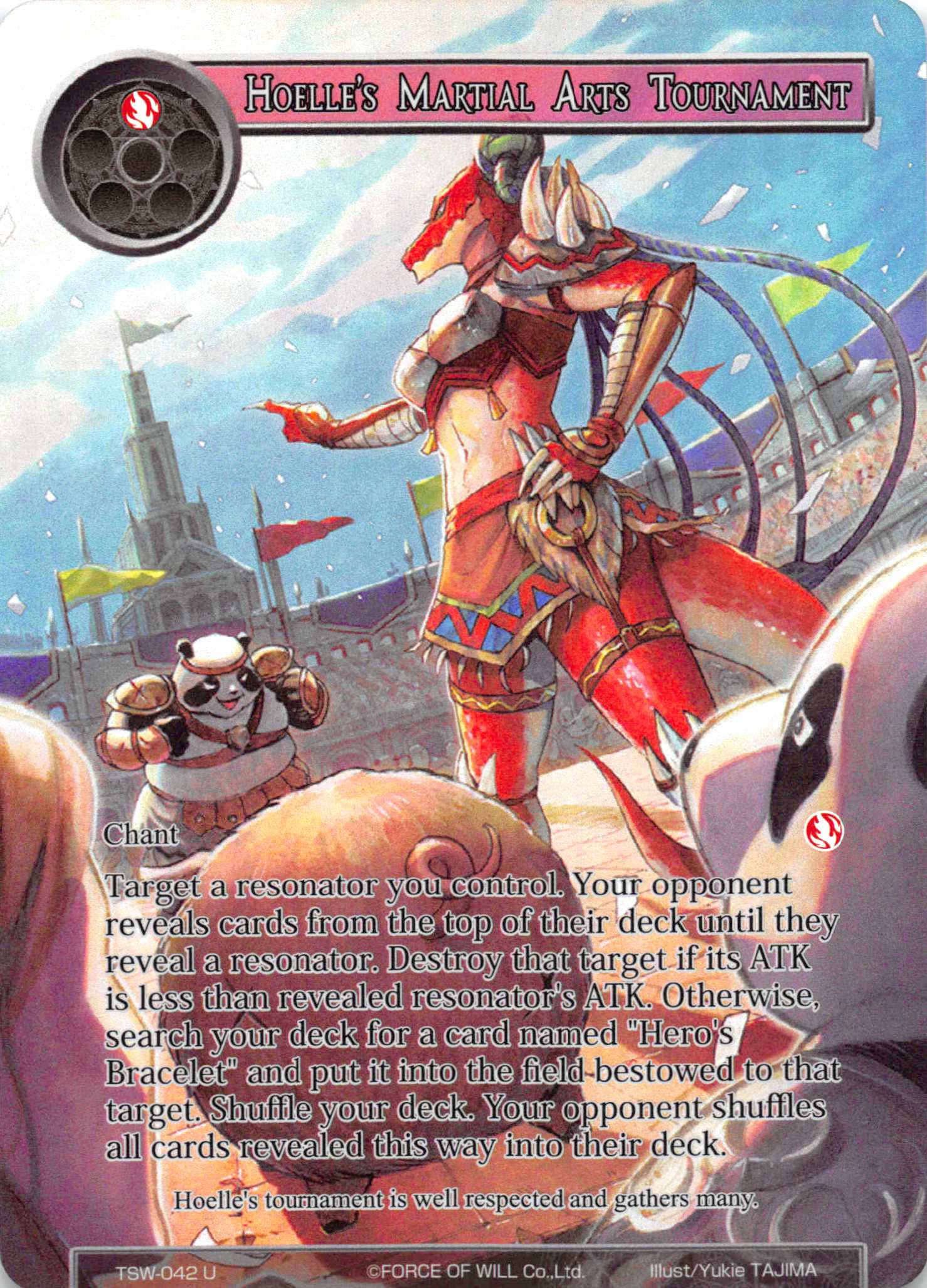 Hoelles Martial Arts Tournament (Full Art) - TSW-042 - U