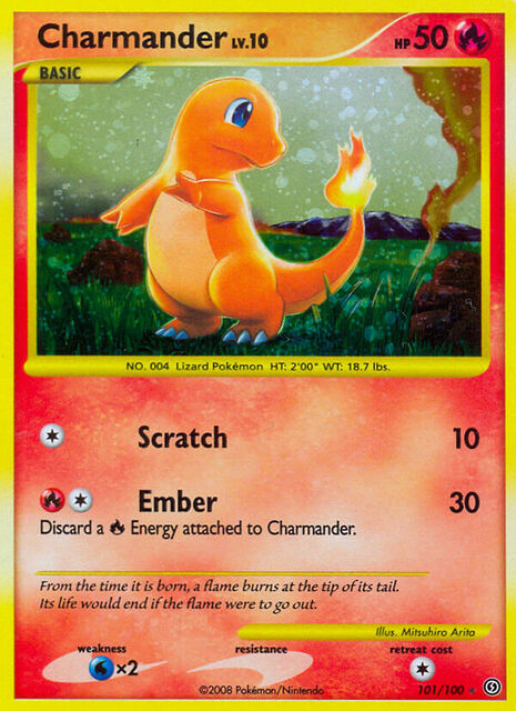 Charmander - 101/100 - Secret Rare