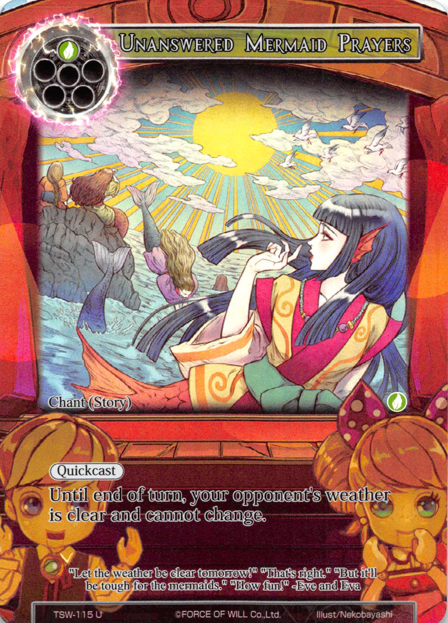 Unanswered Mermaid Prayers (Full Art) - TSW-115 - U