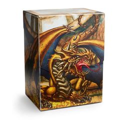 Dragon Shield - Deck Shell Art Gold