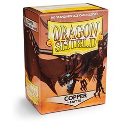 Dragon Shield Matte Sleeves - Copper - 100ct