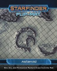 Starfinder Flip-Mat Starship Asteroid