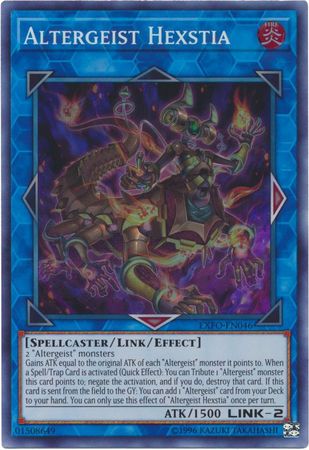 Altergeist Hexstia - EXFO-EN046 - Super Rare - Unlimited Edition