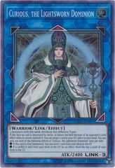 Curious, the Lightsworn Dominion - EXFO-EN091 - Super Rare - Unlimited Edition