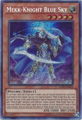 Mekk-Knight Blue Sky - EXFO-EN014 - Secret Rare - Unlimited Edition