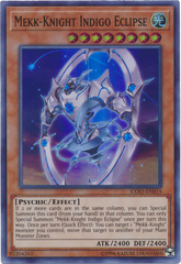 Mekk-Knight Indigo Eclipse - EXFO-EN019 - Super Rare - Unlimited Edition