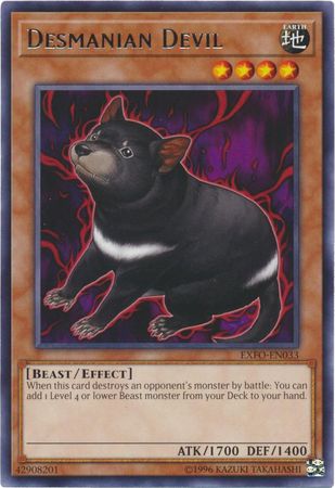 Desmanian Devil - EXFO-EN033 - Rare - Unlimited Edition