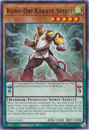Kuro-Obi Karate Spirit - EXFO-EN081 - Common - Unlimited Edition
