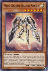 Mekk-Knight Orange Sunset - EXFO-EN016 - Common - Unlimited Edition