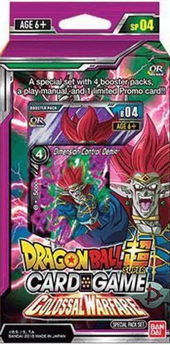 Dragon Ball Super - Special Pack Set 4 - COLOSSAL WARFARE