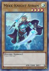 Mekk-Knight Avram - EXFO-ENSE1 - Super Rare - Limited Edition