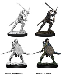 Pathfinder Battles Unpainted Minis - Female Elf Fighter