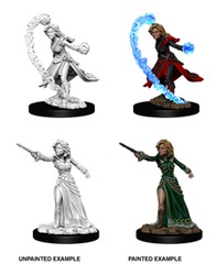 Pathfinder Battles Unpainted Minis - Female Human Wizard