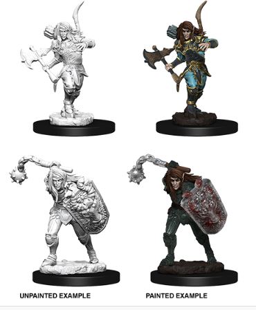 Pathfinder Battles Unpainted Minis - Male Elf Fighter W6