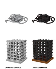 Wizkids Unpainted Minis - Cage & Chains