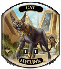 Ultra Pro - Relic Tokens: Eternal Collection - Cat (Lifelink)