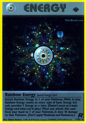 Rainbow Energy - 17/82 - Holo Rare - 1st Edition