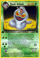 Dark Arbok - 19/82 - Rare - 1st Edition