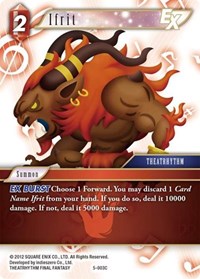 Ifrit EX - 5-003C - C - Foil