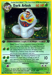 Dark Arbok - 2/82 - WotC Era Team Rocket Holo Rare - 1st Edition