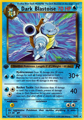 Dark Blastoise - 20/82 - Rare - 1st Edition