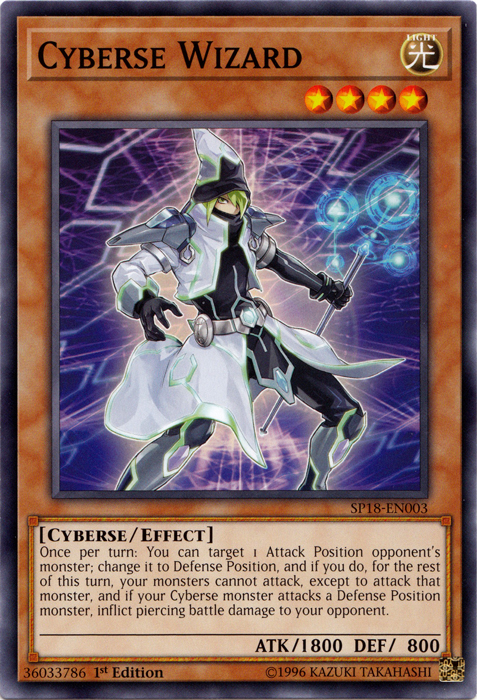 Cyberse Wizard - SP18-EN003 - Common - 1st Edition