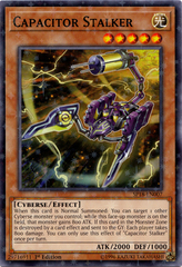 Capacitor Stalker - SP18-EN007 - Starfoil Rare - 1st Edition