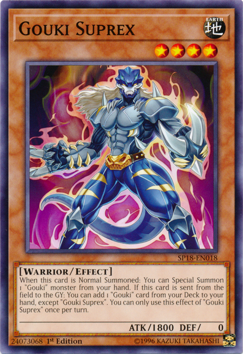 Gouki Suprex - SP18-EN018 - Common - 1st Edition
