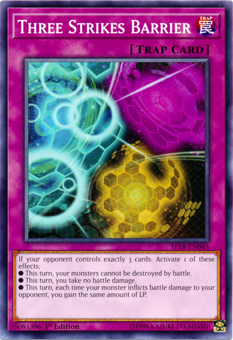 Three Strikes Barrier - SP18-EN045 - Common - 1st Edition